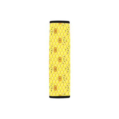 Honey Bee Print Design LKS303 Car Seat Belt Cover