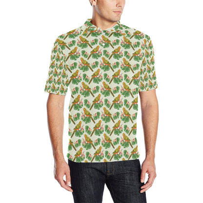 Conures Pattern Print Design 01 Men Polo Shirt