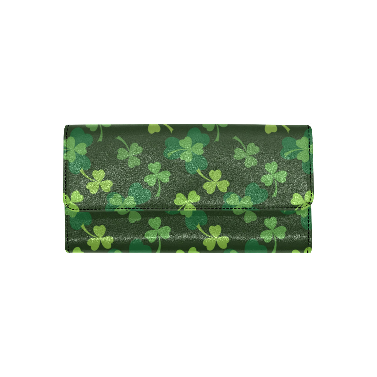 Irish Pattern Print Design 03 Women's Trifold Wallet