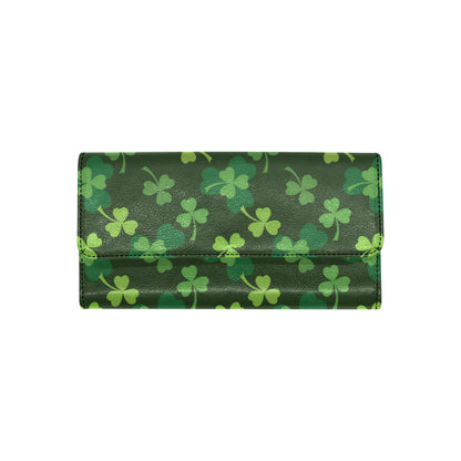 Irish Pattern Print Design 03 Women's Trifold Wallet