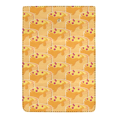 Pancake Pattern Print Design A04 Women's Trifold Wallet