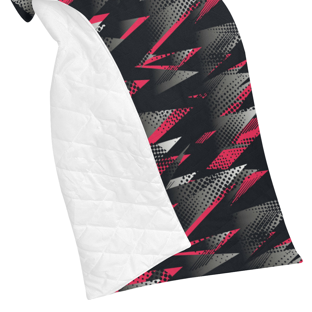 Racing Style Pattern Print Design A04 Premium Quilt