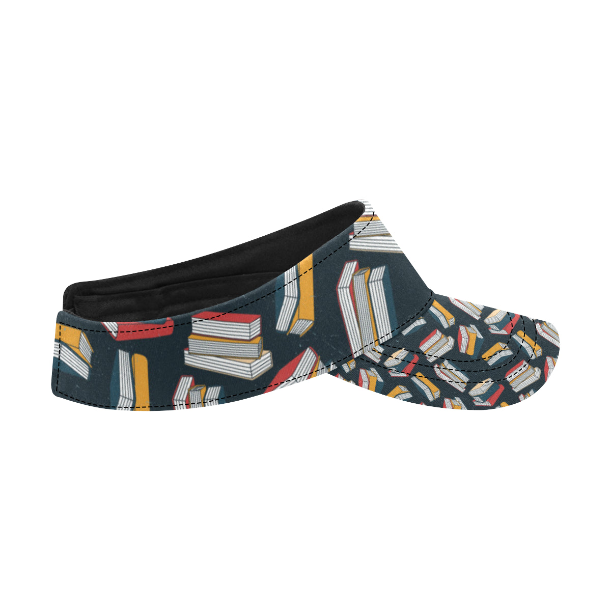 Book Pattern Print Design 07 Unisex Sun Visor