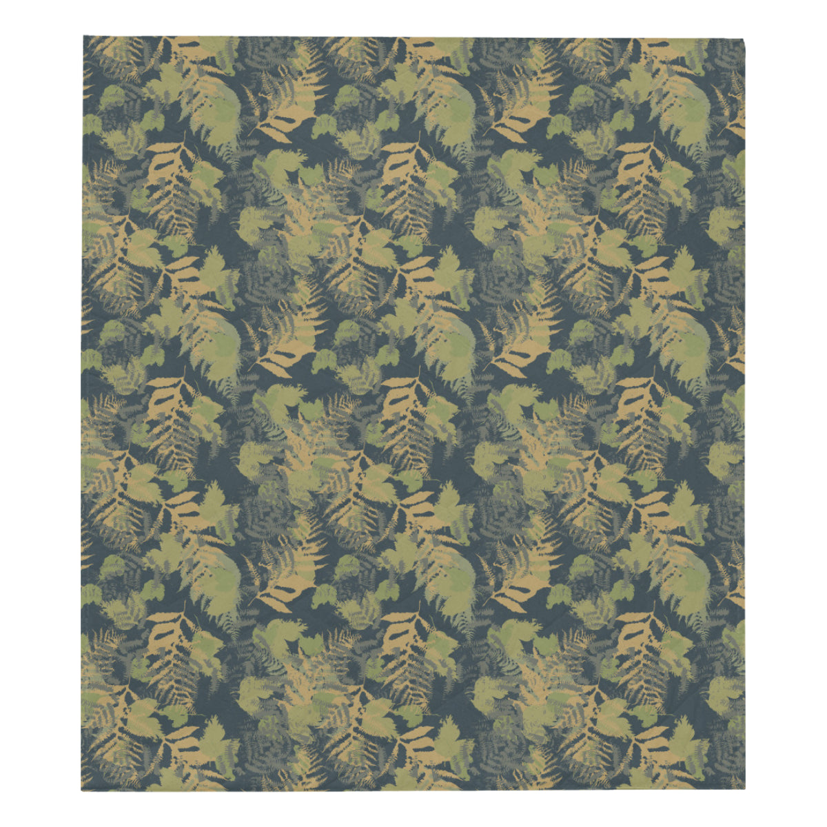 Camouflage Tropical Pattern Print Design 04 Premium Quilt