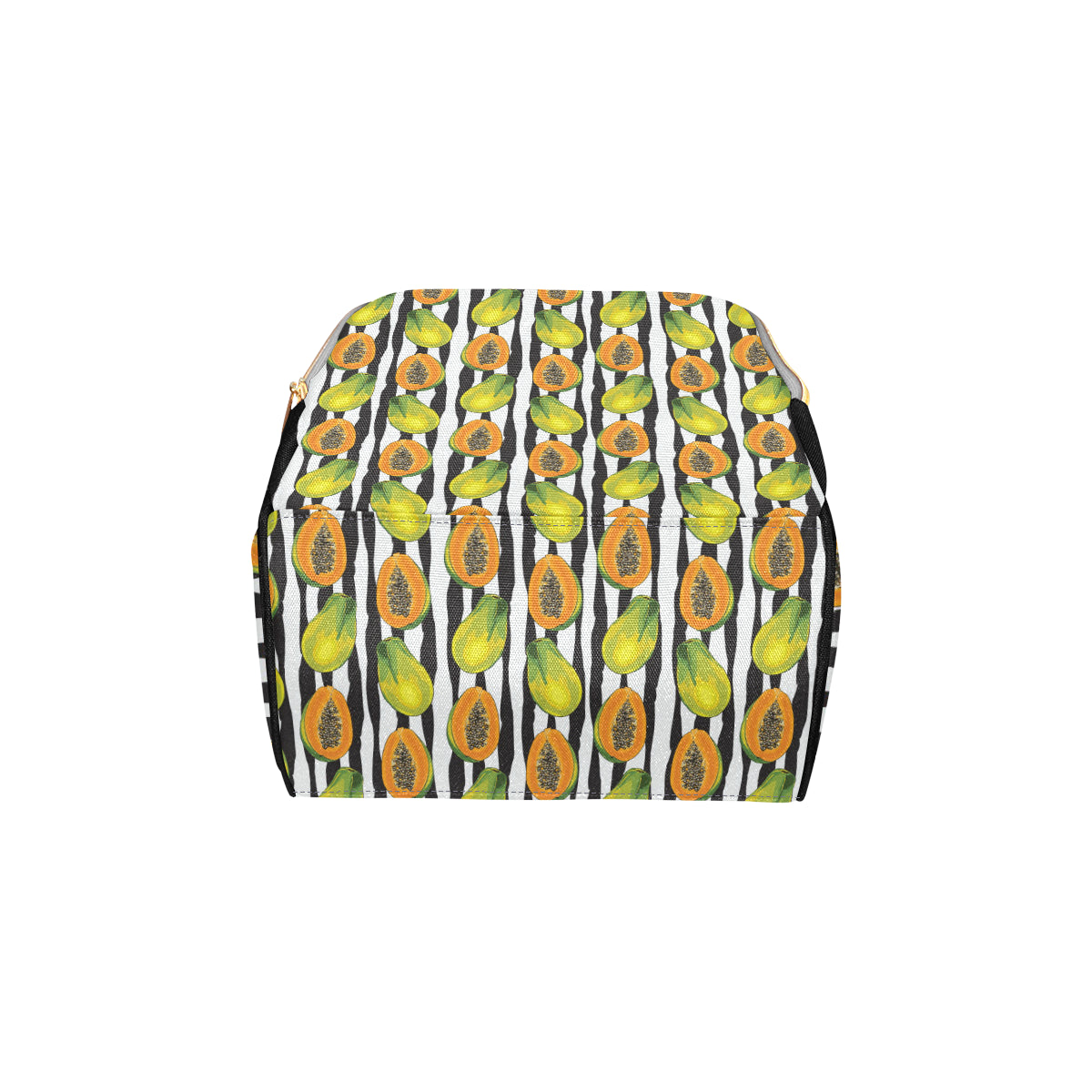 Papaya Pattern Print Design PP01 Diaper Bag Backpack
