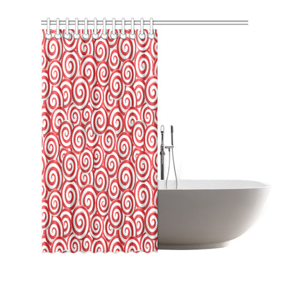Candy Pattern Print Design 03 Shower Curtain