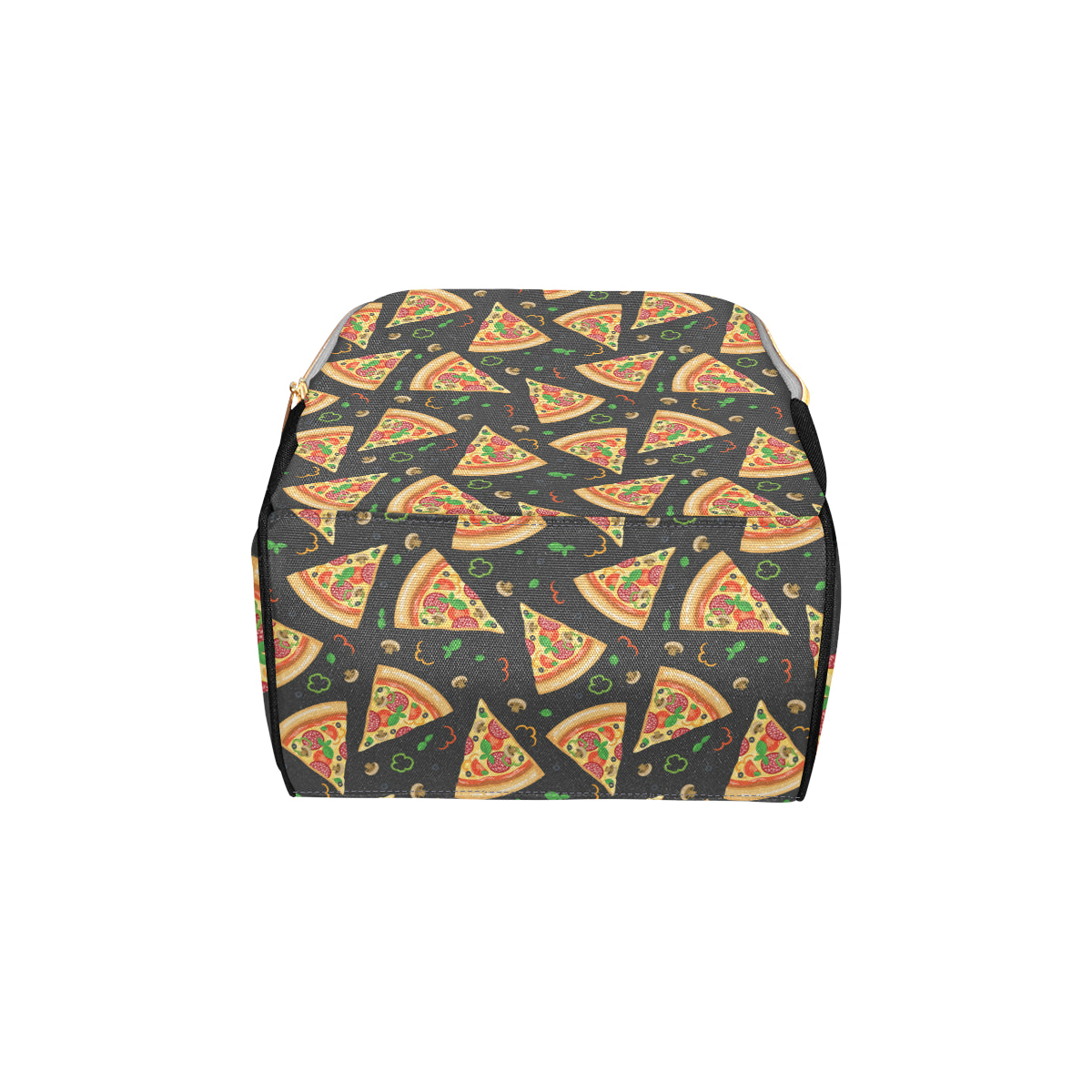 Pizza Pattern Print Design A02 Diaper Bag Backpack