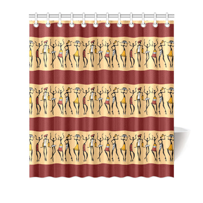 African People Shower Curtain