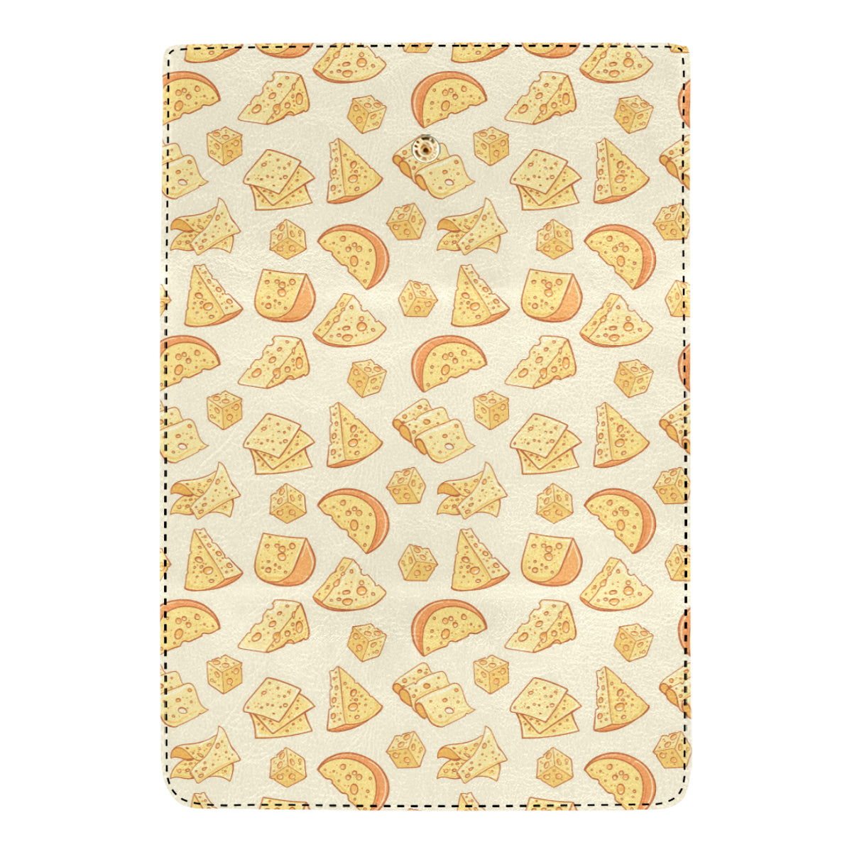 Cheese Pattern Print Design 01 Women's Trifold Wallet