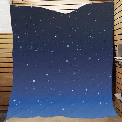 Night sky Pattern Print Design A01 Premium Quilt