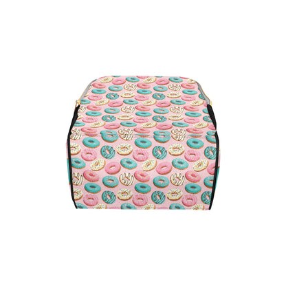 Donut Pattern Print Design DN06 Diaper Bag Backpack