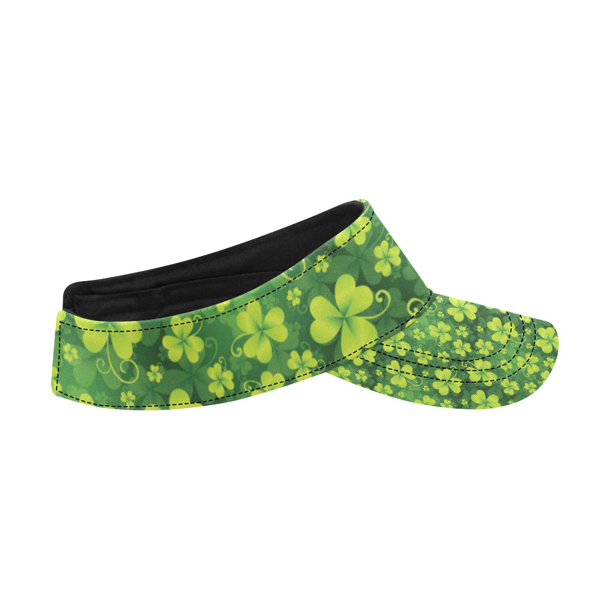 Shamrock Clover Print Unisex Sun Visor