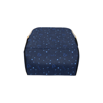 Libra Pattern Print Design 04 Diaper Bag Backpack