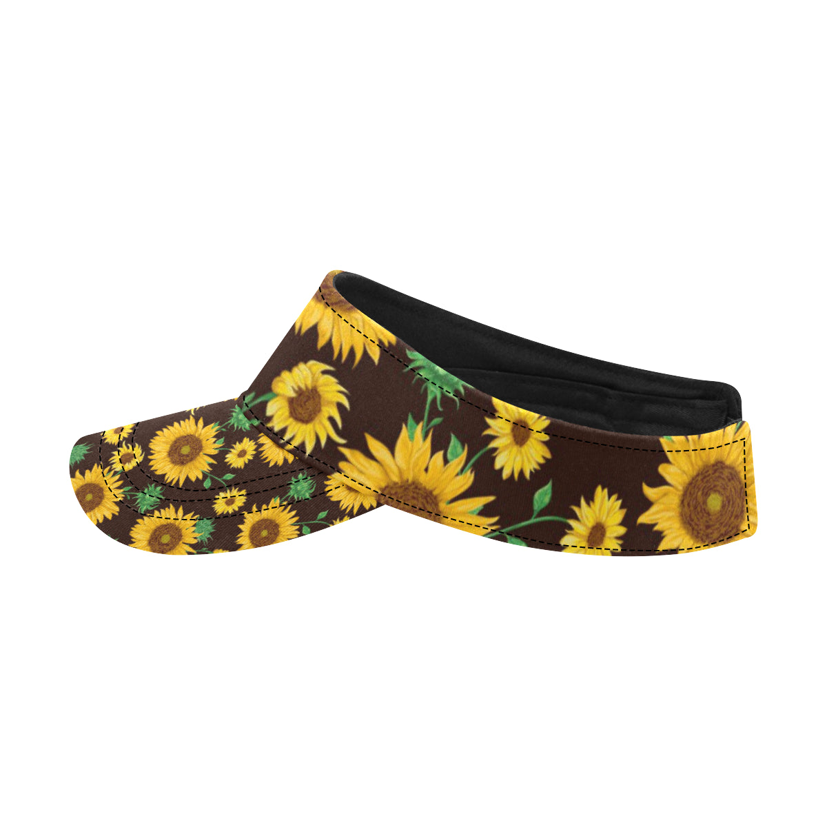 Sunflower Pattern Print Design SF01 Unisex Sun Visor