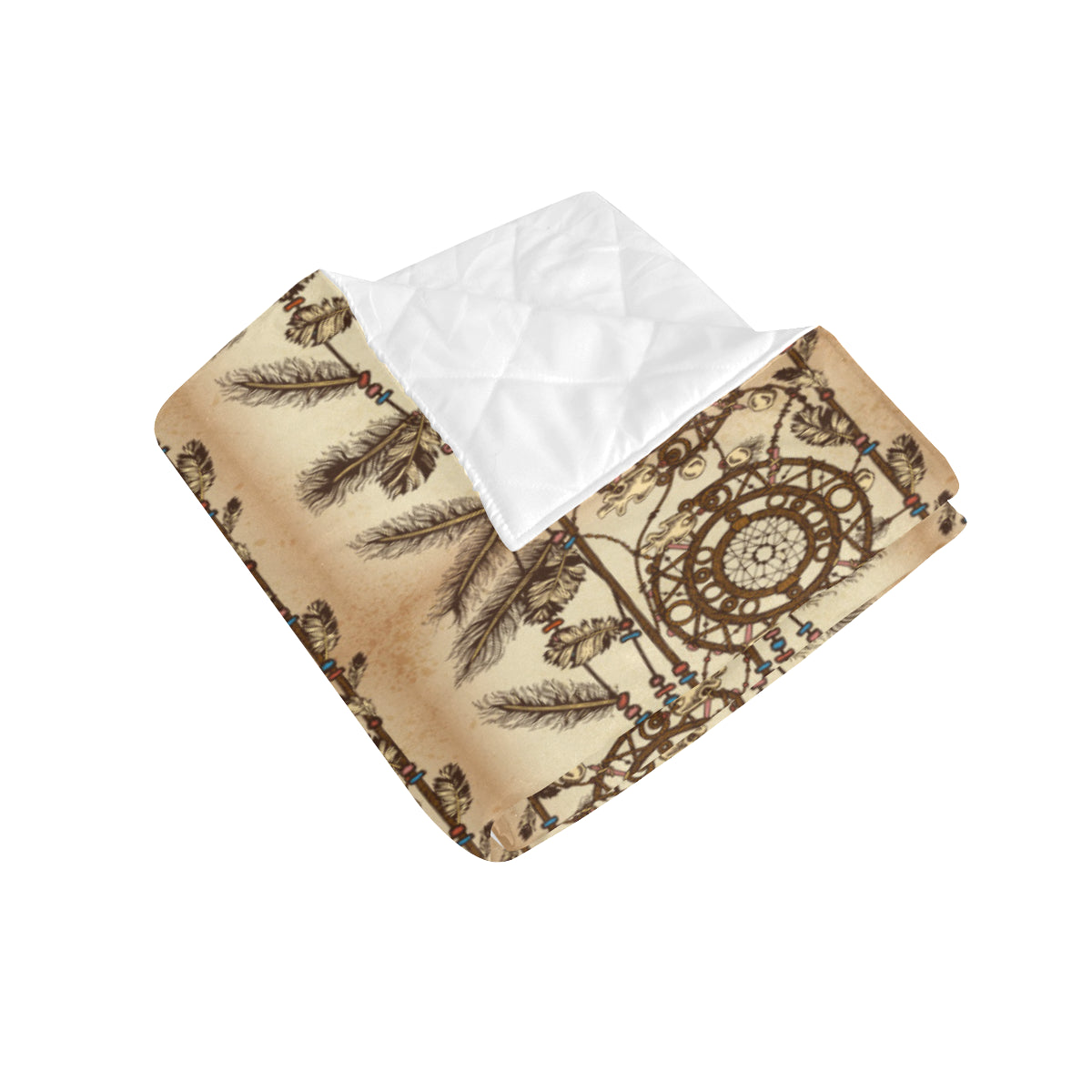 Dream catcher vintage native Premium Quilt