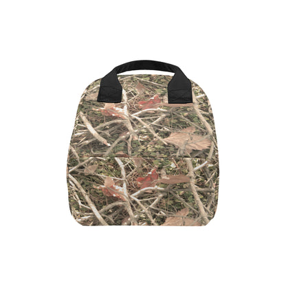 Camouflage Realistic Tree Authumn Print Insulated Lunch Bag