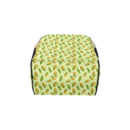 Agricultural Fresh Corn cob Print Pattern Diaper Bag Backpack