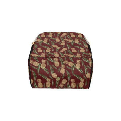 Pineapple Pattern Print Design PP013 Diaper Bag Backpack