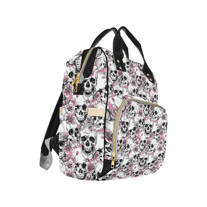 Cherry Blossom Pattern Print Design CB03 Diaper Bag Backpack