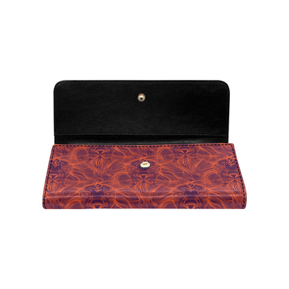Leo Pattern Print Design 01 Women's Trifold Wallet