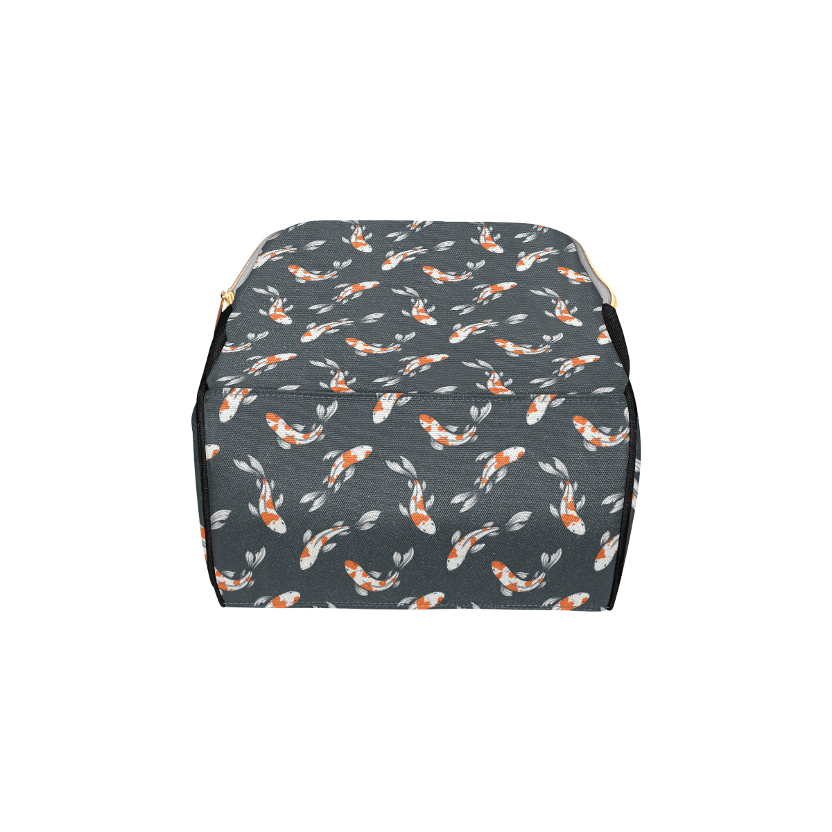 KOI Fish Pattern Print Design 04 Diaper Bag Backpack