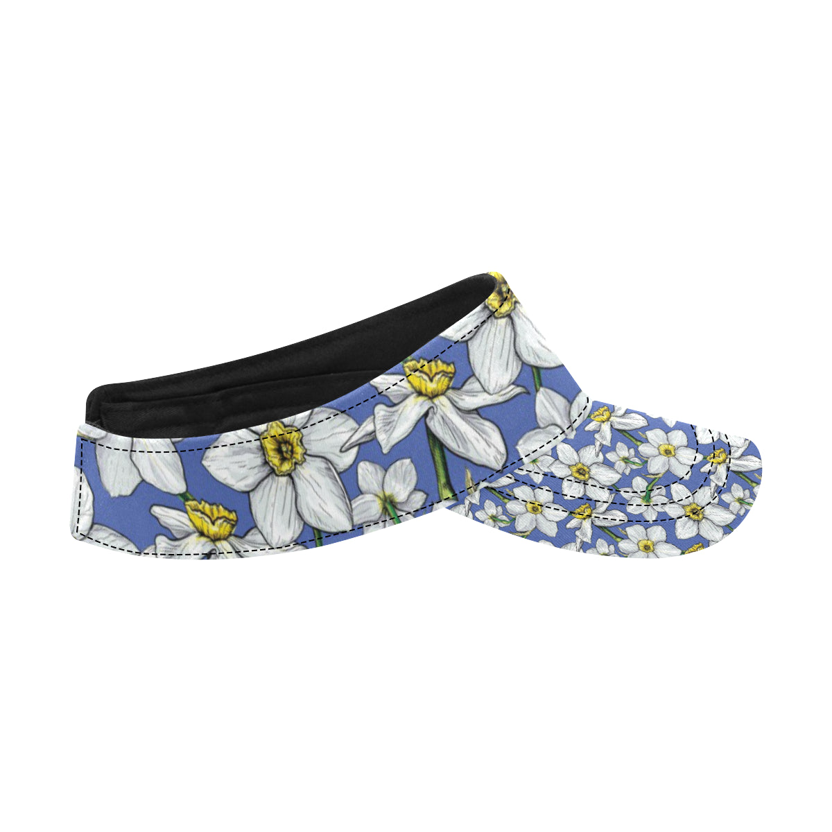 Daffodils Pattern Print Design DF08 Unisex Sun Visor