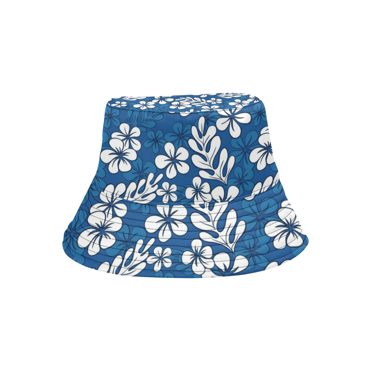Plumeria Pattern Print Design PM015 Unisex Bucket Hat