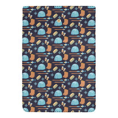 Eskimo Pattern Print Design 02 Women's Trifold Wallet