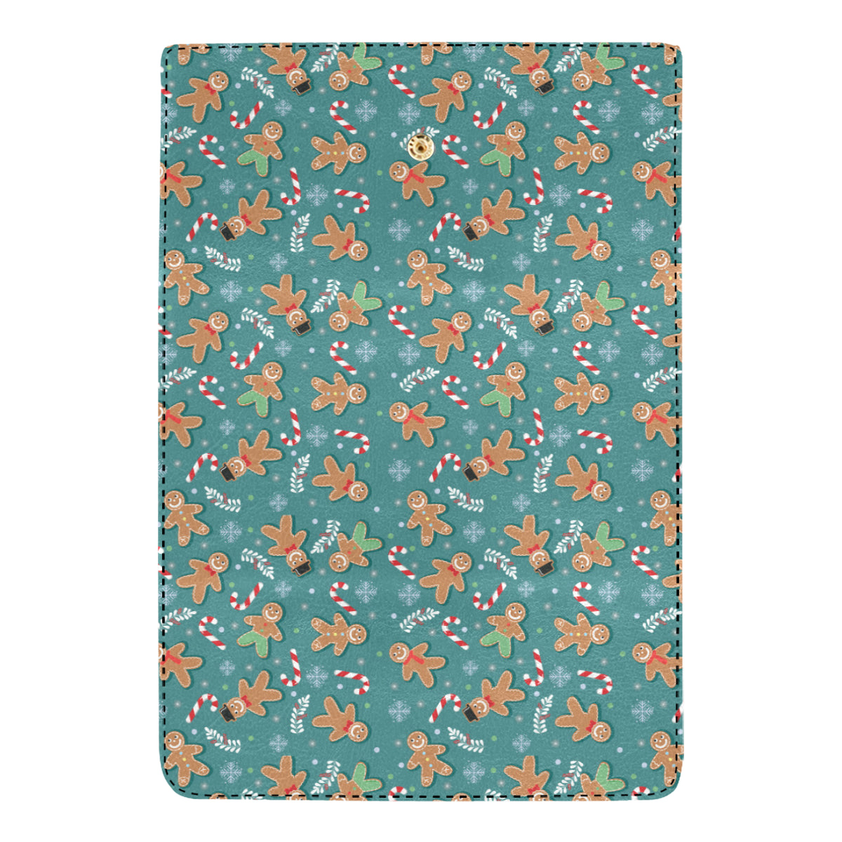 Gingerbread Pattern Print Design 05 Women's Trifold Wallet