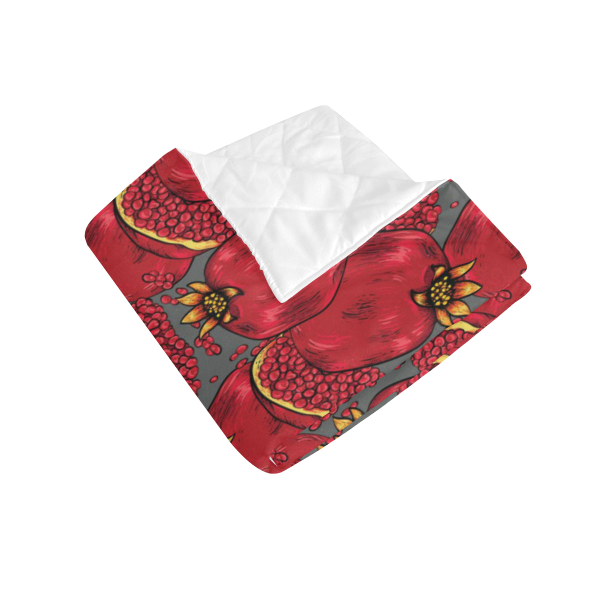Pomegranate Pattern Print Design PG05 Premium Quilt
