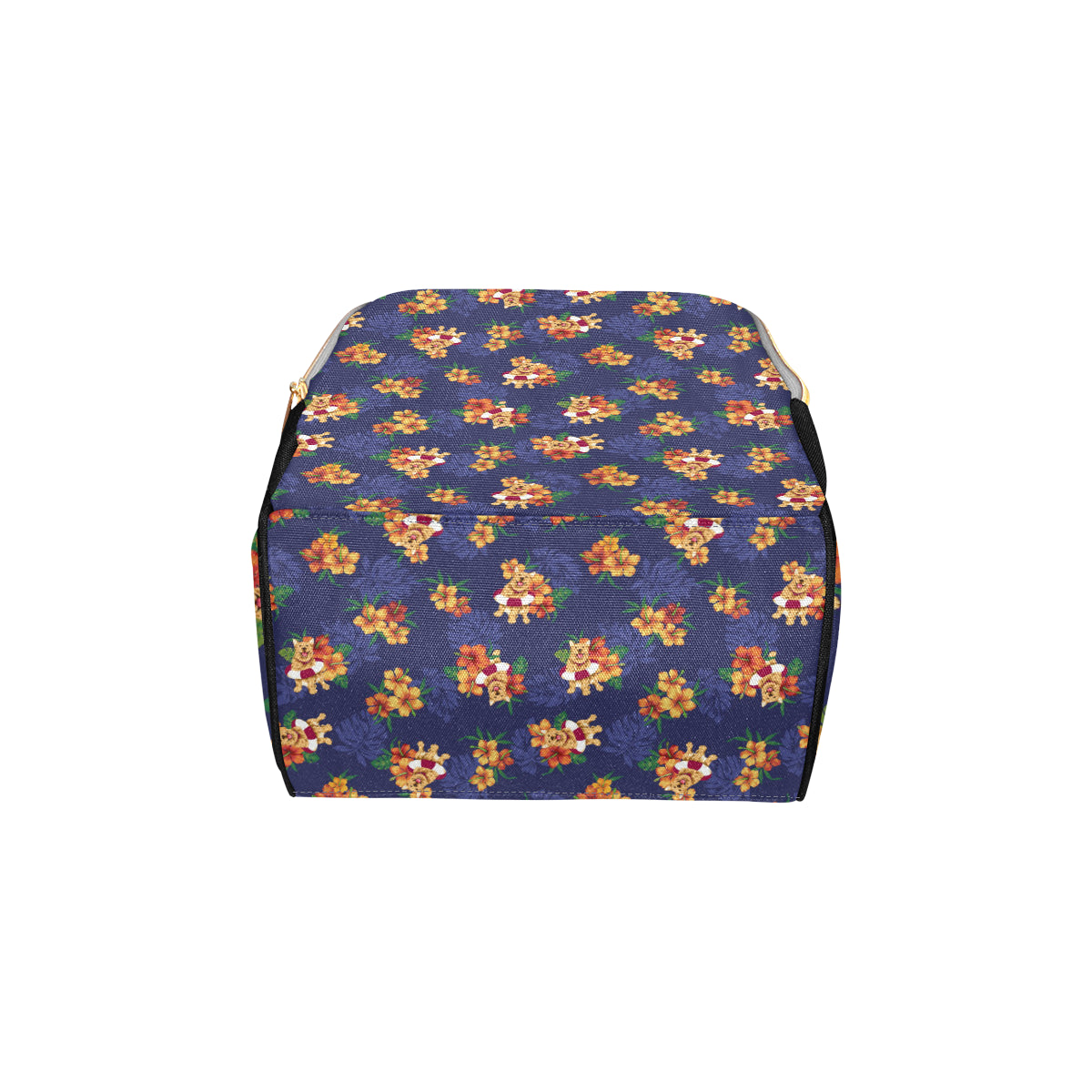 Hawaiian Themed Pattern Print Design H02 Diaper Bag Backpack