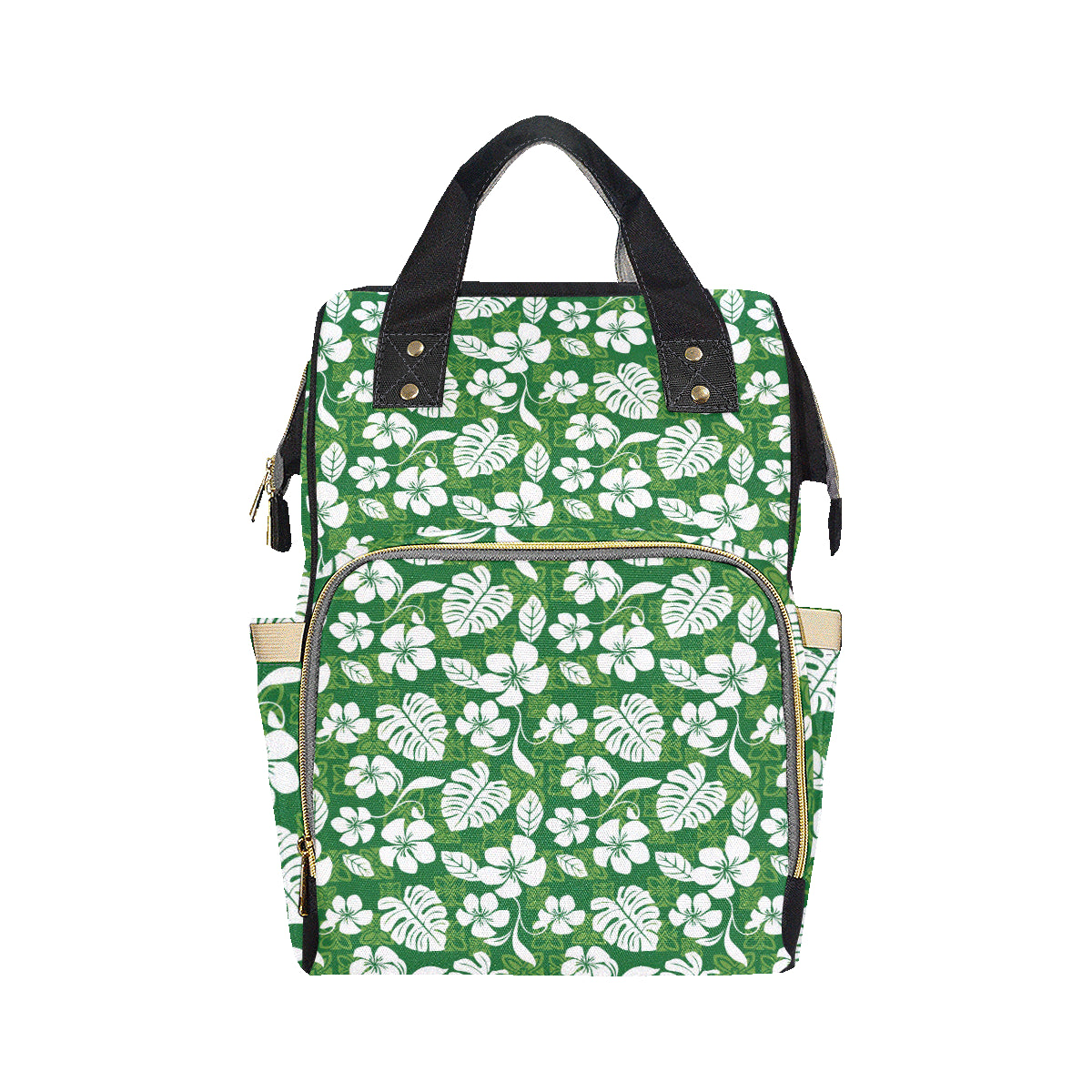 Hawaiian Themed Pattern Print Design H016 Diaper Bag Backpack