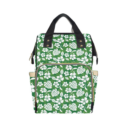 Hawaiian Themed Pattern Print Design H016 Diaper Bag Backpack