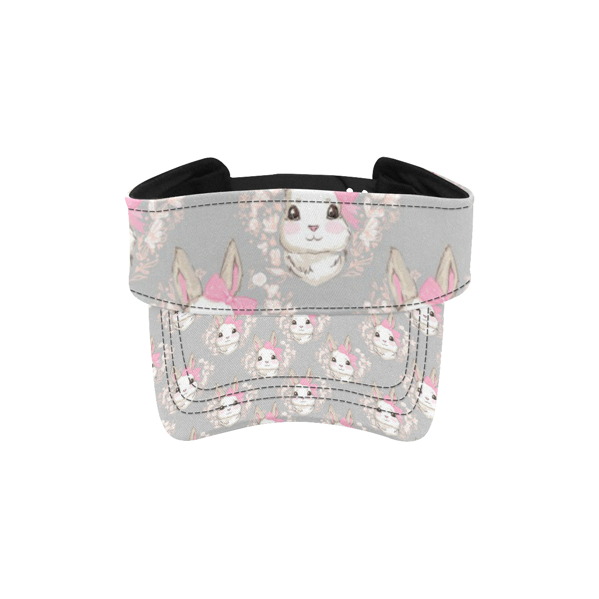 Rabbit Pattern Print Design RB07 Unisex Sun Visor