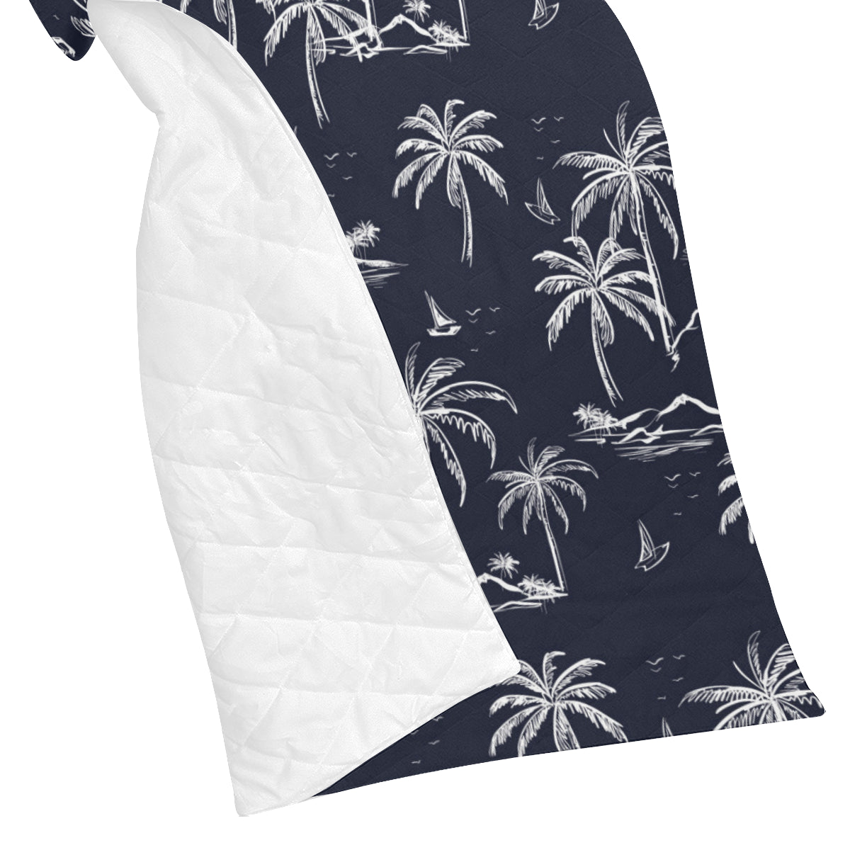 Pacific island Pattern Print Design A02 Premium Quilt