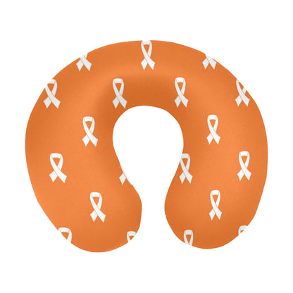 Appendix cancer Pattern Print Design 01 U-Shaped Travel Neck Pillow