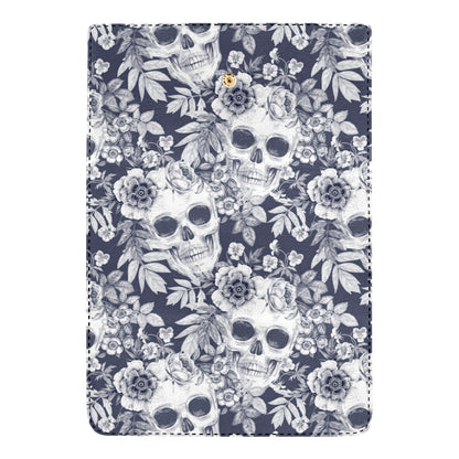 Skull Floral Beautiful Women's Trifold Wallet