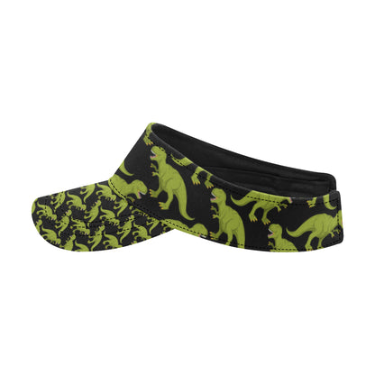 T Rex Pattern Print Design A02 Unisex Sun Visor