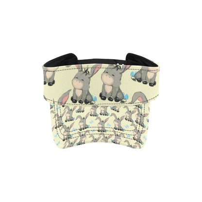 Donkey Baby Pattern Print Design 02 Unisex Sun Visor
