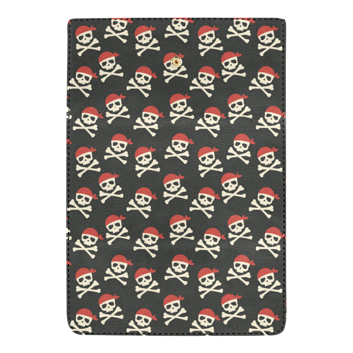 Pirate Pattern Print Design A04 Women's Trifold Wallet