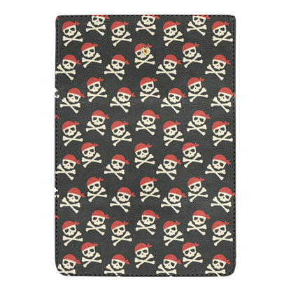 Pirate Pattern Print Design A04 Women's Trifold Wallet