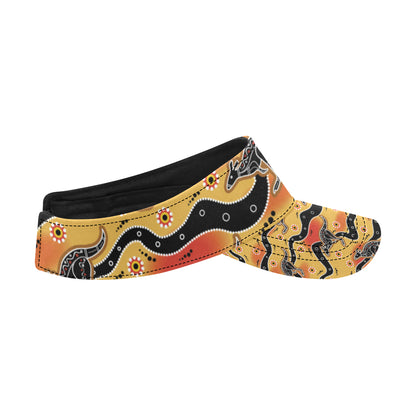 Kangaroos Aboriginal  Pattern Print Design 06 Unisex Sun Visor