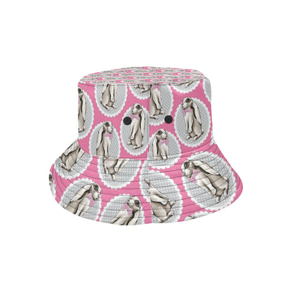 Rabbit Pattern Print Design RB019 Unisex Bucket Hat