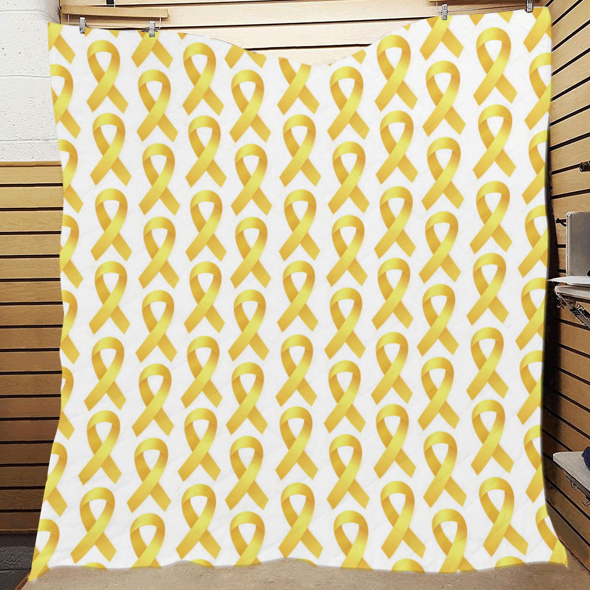 Bone cancer Pattern Print Design 02 Premium Quilt