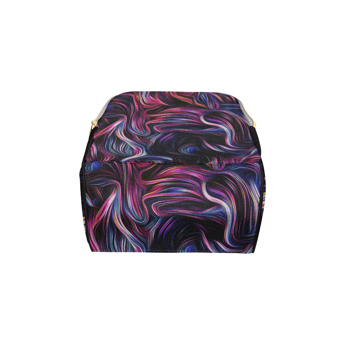 Liquid Pattern Print Design 01 Diaper Bag Backpack