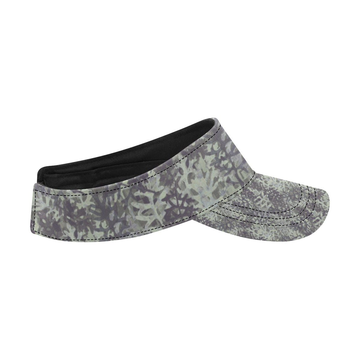 Camouflage Fern Pattern Print Design 05 Unisex Sun Visor