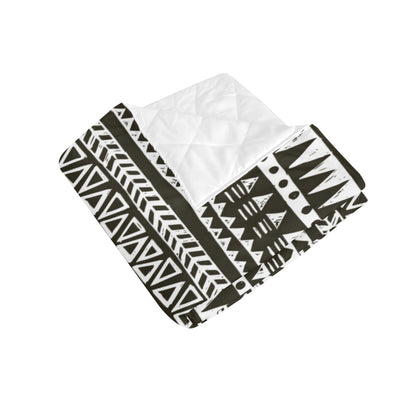 Hand draw Tribal Aztec Premium Quilt