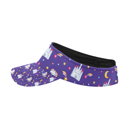 Unicorn Casttle Unisex Sun Visor