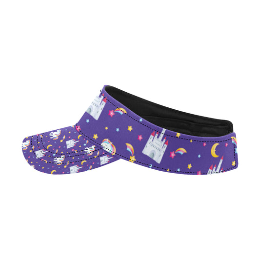 Unicorn Casttle Unisex Sun Visor
