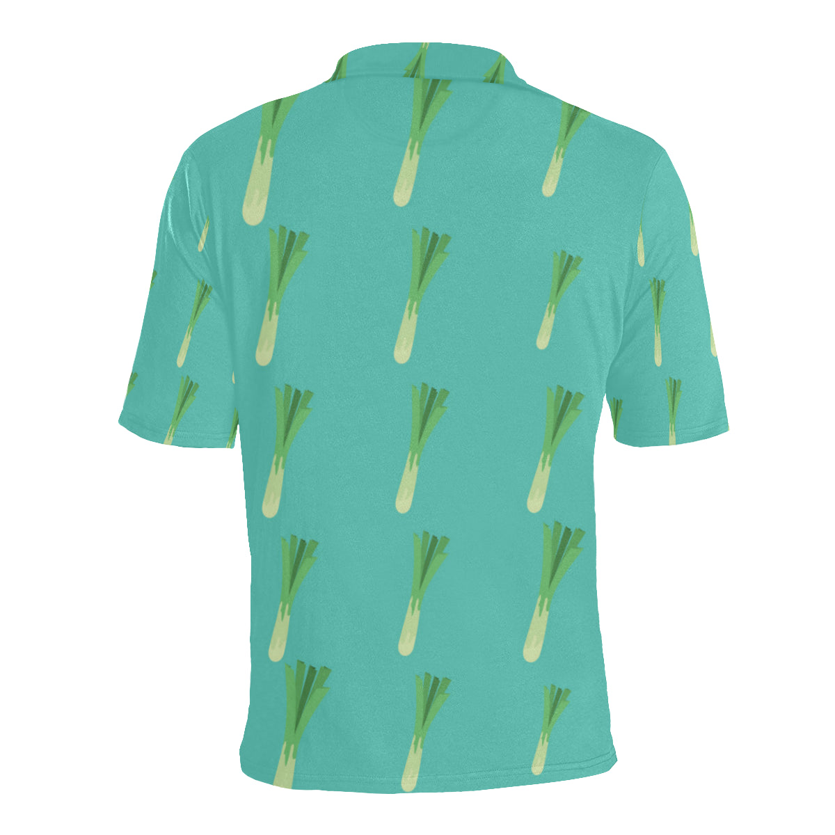 Leek Pattern Print Design 01 Men Polo Shirt